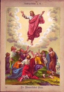 Ascension in the presence of His eleven disciples - Acts 1, 9-11